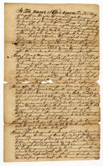 Probated will of Gerrit Van Duyn, 1784
