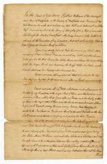 Probated will of Gilbert Williams, 1784