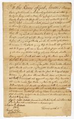 Probated will of Thomas Weeks, 1784