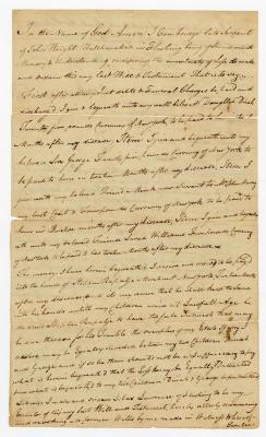Probated will of Cambridge, 1785