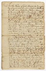 Probated will of William Boerum, 1785