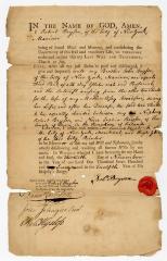 Probated will of Robert Bryson, 1785