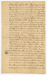 Probated will of Elizabeth Campbell, 1785