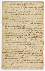 Probated will of John Berrien, 1785