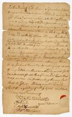Probated will of Gamahil Badcock, 1785