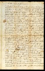 Probated will of Gabriel Forman, 1785