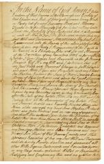 Probated will of John Embree, 1785