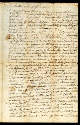 Probated will of Gabriel Forman, 1785