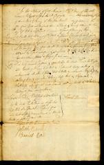 Probated will of Paul Doran, 1785