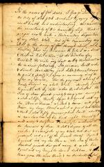 Probated will of George Duncan, 1785