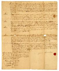 Probated will of John Fansher, 1785