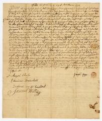 Probated will of Joseph Cooper, 1785