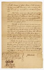 Probated will of John Crooke, 1785
