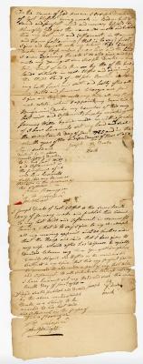 Probated will of Joseph Drake, 1785