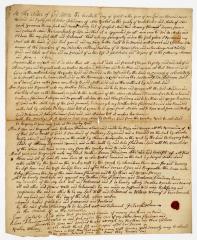 Probated will of Peter Flandrau, 1785