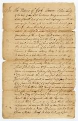 Probated will of Elias Fritz, 1785