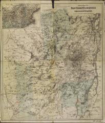 Colton's Map of the New York Wilderness and the Adirondacks