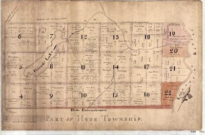 Map of a Part of Hyde Township