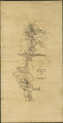 Progress Sketch Upper Saranac Lake