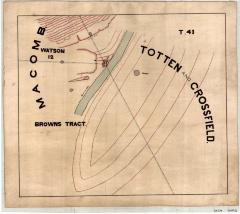Map of Brown's Tract