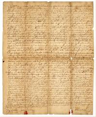 Probated will of Francis Keen, 1785