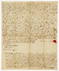 Probated will of James Lisk, 1785