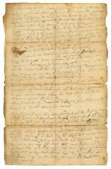 Probated will of Josiah Goodale, 1785