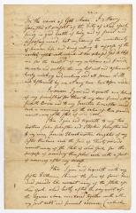 Probated will of Mary Johnston, 1785