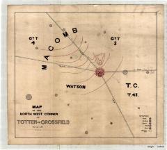 Map of the North West Corner of Totten and Crossfield