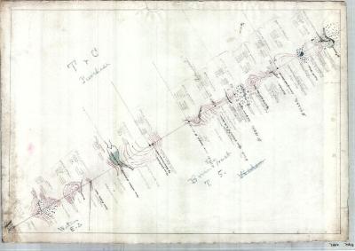 Map of Timber Lands between Totten and Crossfield's Purchase and Brown's Tract