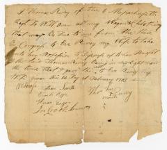 Probated will of Thomas Purdy, 1785