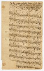Probated will of Peter Praa Provoost, 1785