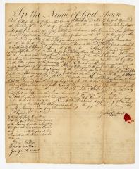 Probated will of Gilbert Merritt, 1785