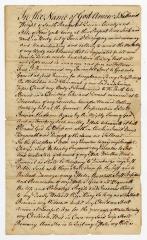 Probated will of Nathaniel Wright, 1785