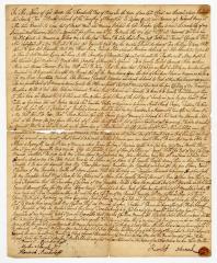 Probated will of Roelof Schenck, 1785