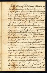 Probated will of Christian Boll Mier, 1785