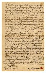 Probated will of Elijah Miller, 1785