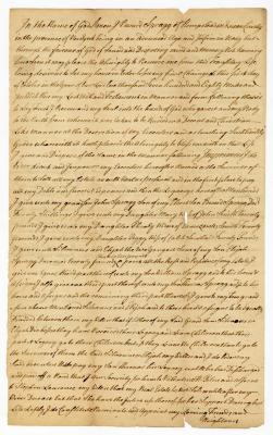 Probated will of Edward Spragg, 1785
