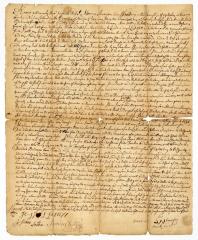Probated will of Morris Simerson, 1785