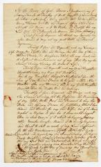 Probated will of Jonathan Searing, 1785
