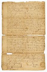 Probated will of Hannah Slone, 1785
