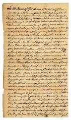 Probated will of Noah Smith, 1785