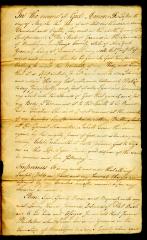 Probated will of John Staats, 1785