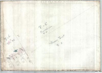 Map of Timber Lands near Totten and Crossfield's Purchase and Brown's Tract