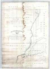 Map Showing the Division Lines Between the Arthurborough, Nobleborough and Vrooman Patents