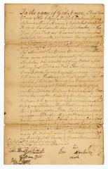 Probated will of Edei Van Evera, 1785