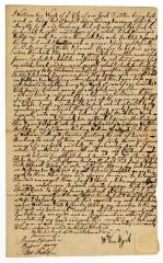 Probated will of William Van Wyck, 1785