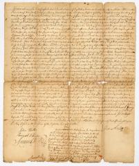 Probated will of Jacob Weekes, 1785