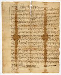 Probated will of Barent Vanderventer, 1785