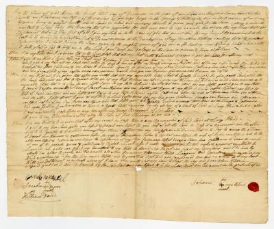 Probated will of Johanes Van Tapel, 1785
